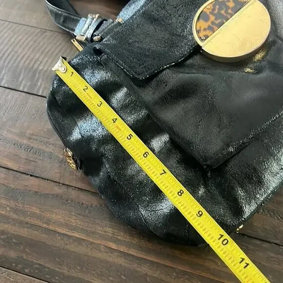 Vintage Tory Burch Metallic Leather Shimmer Bag - Picture 15 of 16